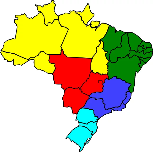 A origem dos nomes dos estados brasileiros - Imagem de OpenClipart-Vectors por Pixabay 