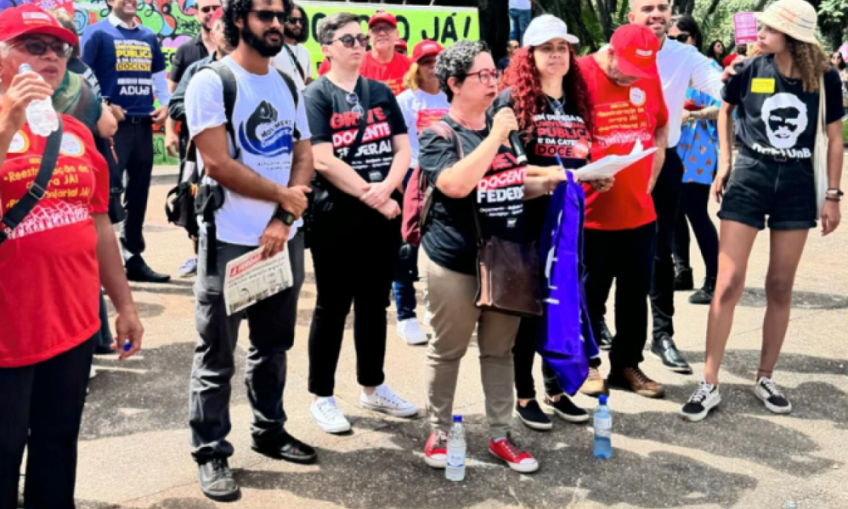 Greve das universidades federais completa 1 semana -  (crédito: Reprodução/Instagram)