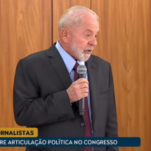 Lula nega falta de articulação com o Congresso: 'Nenhum problema' - Reprodução/Governo Federal
