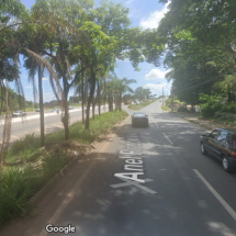 BH: motociclista de app e passageira ficam feridos em acidente no Anel - Google Street View/Reprodução