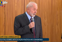 Lula nega falta de articulação com o Congresso: 'Nenhum problema'