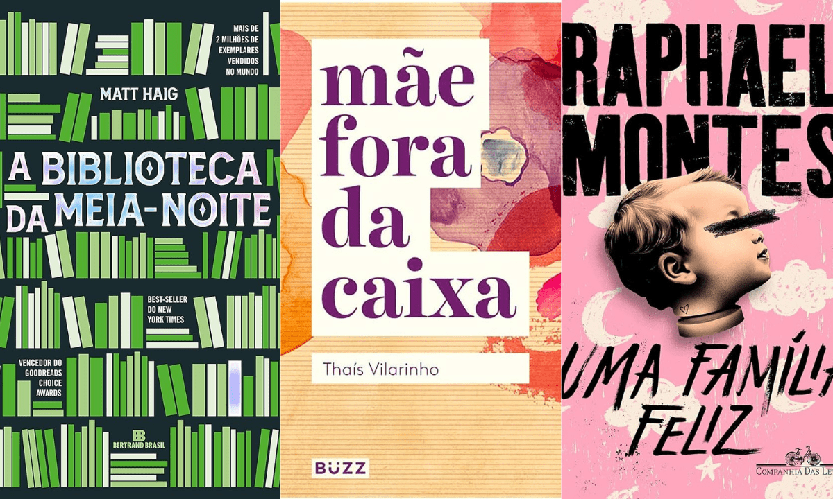 Livros são o presente ideal para agradar no Dia das Mães -  (crédito: Divulgação)