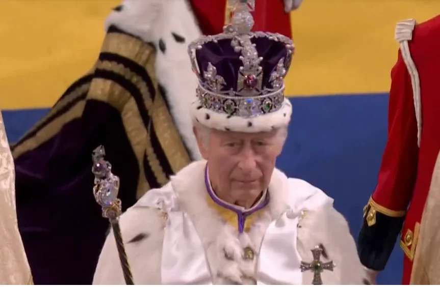 Primeiro aniversário da coroação de Charles III é marcado pelo câncer do rei - Reprodu&ccedil;&atilde;o TV