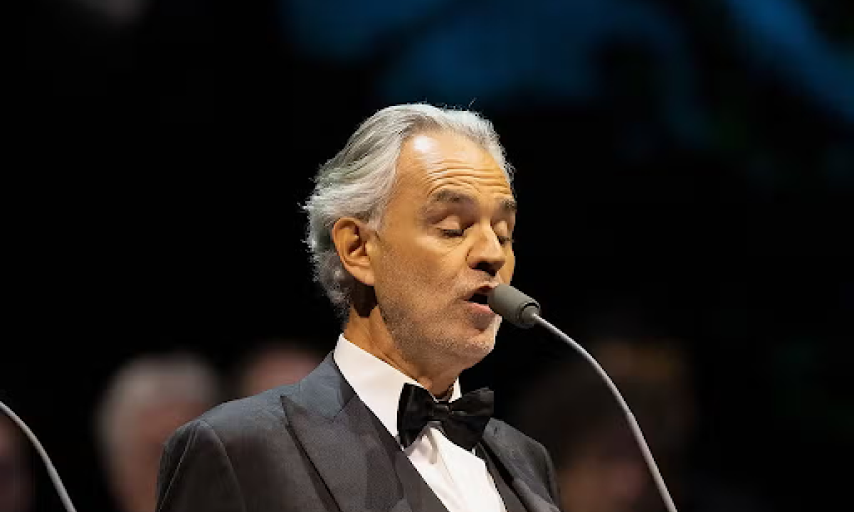 Andrea Bocelli faz concertos no Brasil em maio com artistas renomados de todo o mundo -  (crédito: Divulgação)