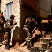 Polícia Militar inicia ocupação no Morro das Pedras, em Belo Horizonte - Karl Laguna/TV Alterosa