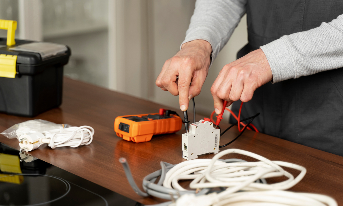 Os profissionais que trabalham com eletricidade devem ser adequadamente treinados para reconhecer e evitar os riscos associados ao choque elétrico -  (crédito: Freepik)