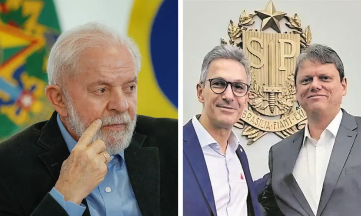Lula repete o que fez com Zema e não convida Tarcisio para participar de agenda oficial  -  (crédito: AGÊNCIA BRASIL/REPRODUÇÃO; AGÊNCIA SP/REPRODUÇÃO)