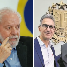 Lula repete o que fez com Zema e exclui Tarcísio de agenda oficial - AGÊNCIA BRASIL/REPRODUÇÃO; AGÊNCIA SP/REPRODUÇÃO