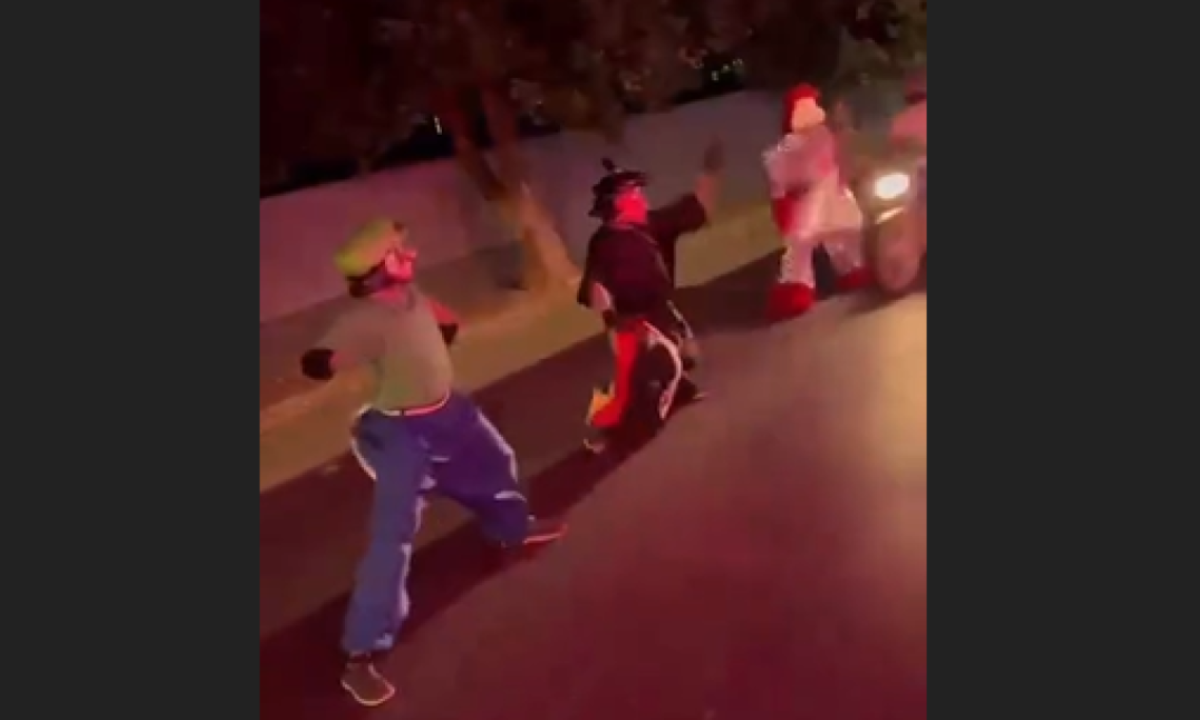 V&iacute;deo mostra momento em que 'Goku' &eacute; atropelado no interior de Minas -  (crédito: Redes Sociais/Reprodu&ccedil;&atilde;o)