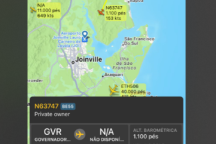 Duas mortes são confirmadas em queda de avião em Santa Catarina