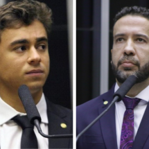 Nikolas x Janones: mineiros estão cara a cara no Congresso - Câmara dos Deputados/Reprodução