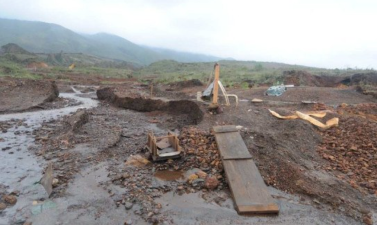 Lama do rompimento da barragem do Fundão chegou ao Espírito Santo -  (crédito: Leandro Couri/EM/D.A Pres - 2020)