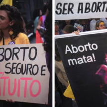 Minas está dividida sobre PL que coloca aborto como crime de homicídio - AFP/REPRODUÇÃO