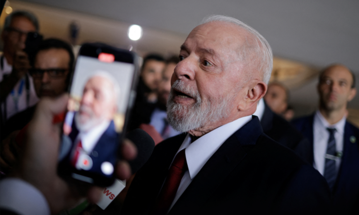 Presidente Lula disse ser contrário a taxação de 20% de compras internacionais de até US$ 50 -  (crédito: Reuters)