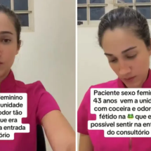 Mulher relata coceira e dor na região íntima e médica descobre caso macabro - Reprodução / TikTok