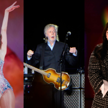 Taylor Swift, Paul McCartney e Billie Eilish travam disputa de mais ouvidos - Minervino Júnior/CB /  ANDRE DIAS NOBRE / AFP /  DAVID SWANSON / AFP