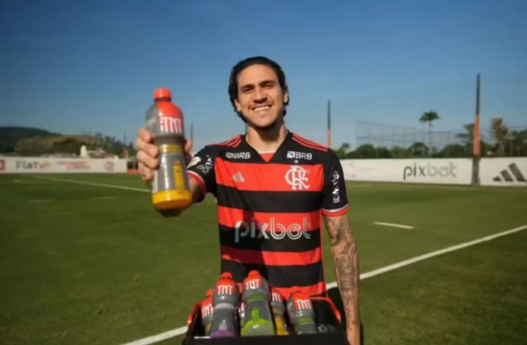 Flamengo fecha patrocínio milionário com marca de isotônico