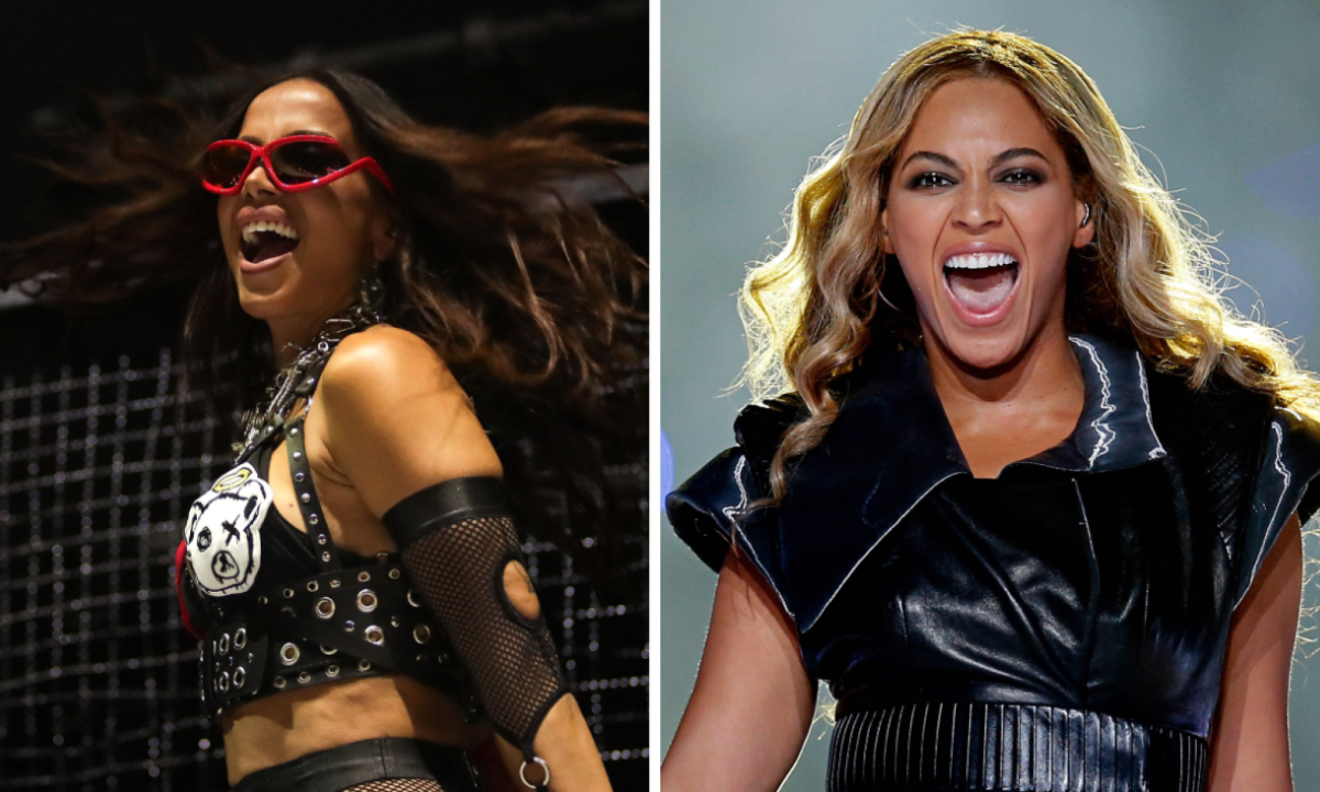 Humorista equiparou Anitta a Beyoncé -  (crédito: Juan Pablo Pino / AFP GRAYTHEN / GETTY IMAGES NORTH AMERICA / AFP)