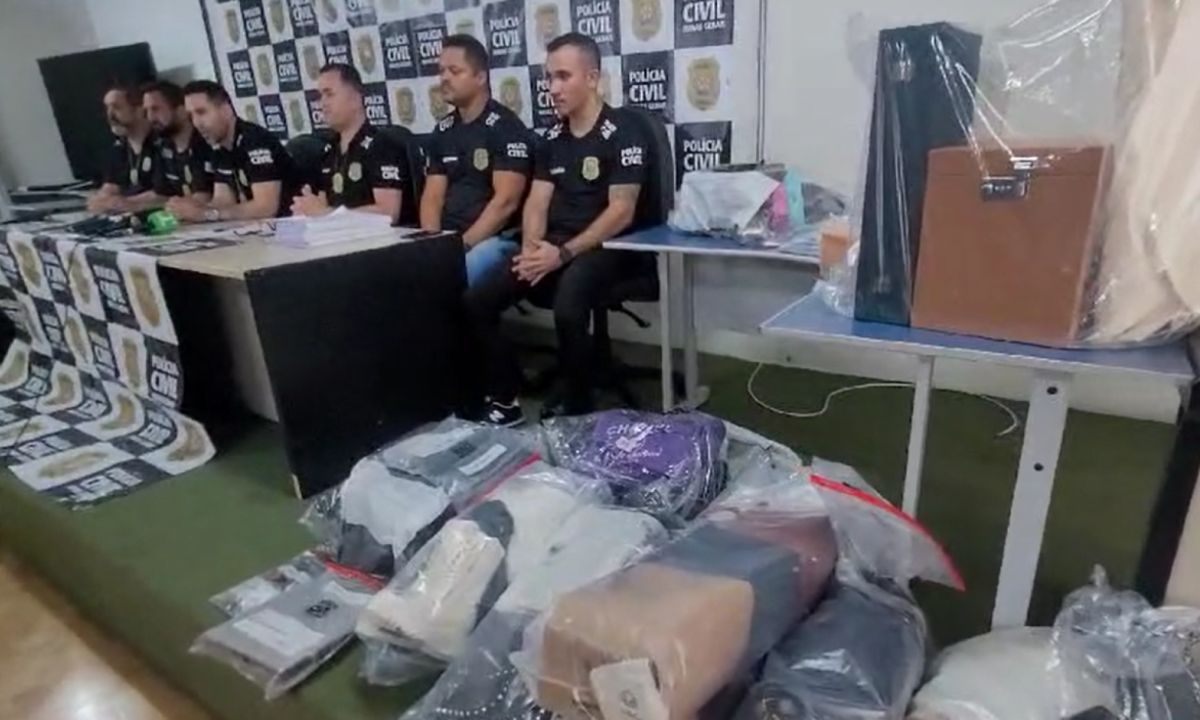 Mulher é presa suspeita de desviar R$35 milhões
 -  (crédito: Gladyston Rodrigues/EM)