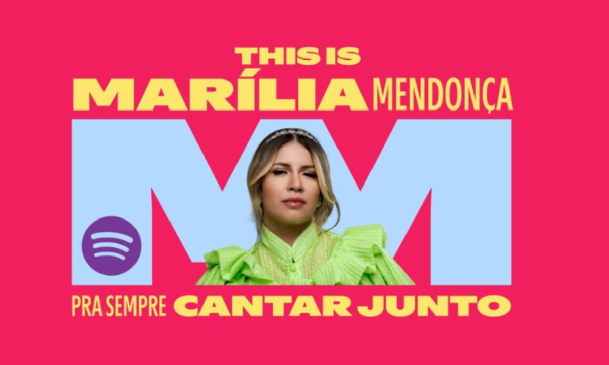 Show em homenagem à Marília Mendonça acontece em outubro -  (crédito: Spotify / Divulgação)