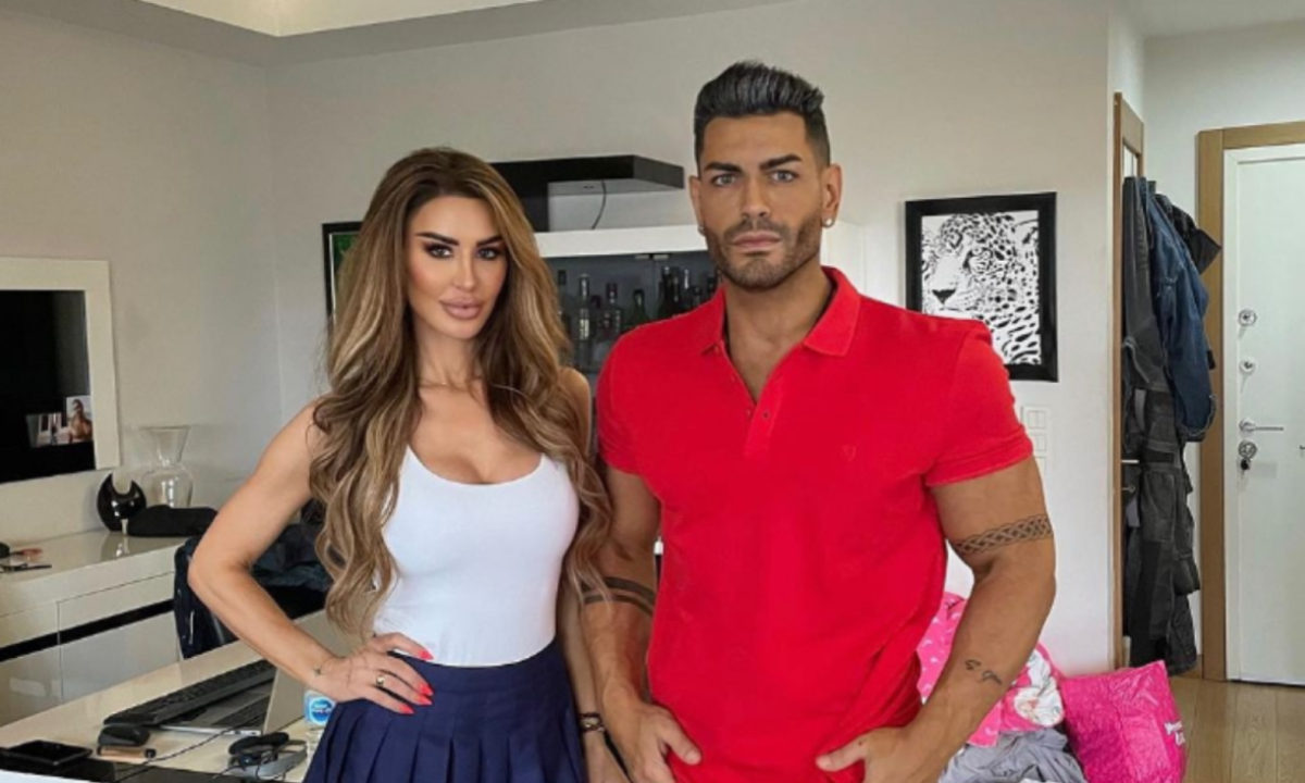 Sarper Guven e a esposa Shekinah Garner se conheceram no reality '90 dias para casar' -  (crédito: Instagram / Reprodução)