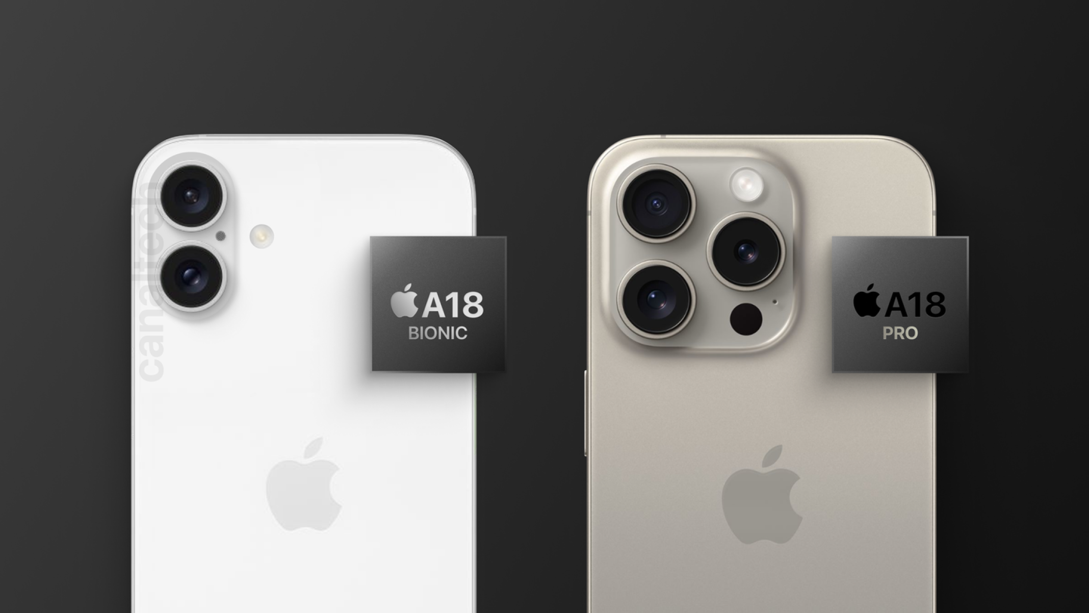 Toda linha iPhone 16 terá chip Apple A18, diz rumor