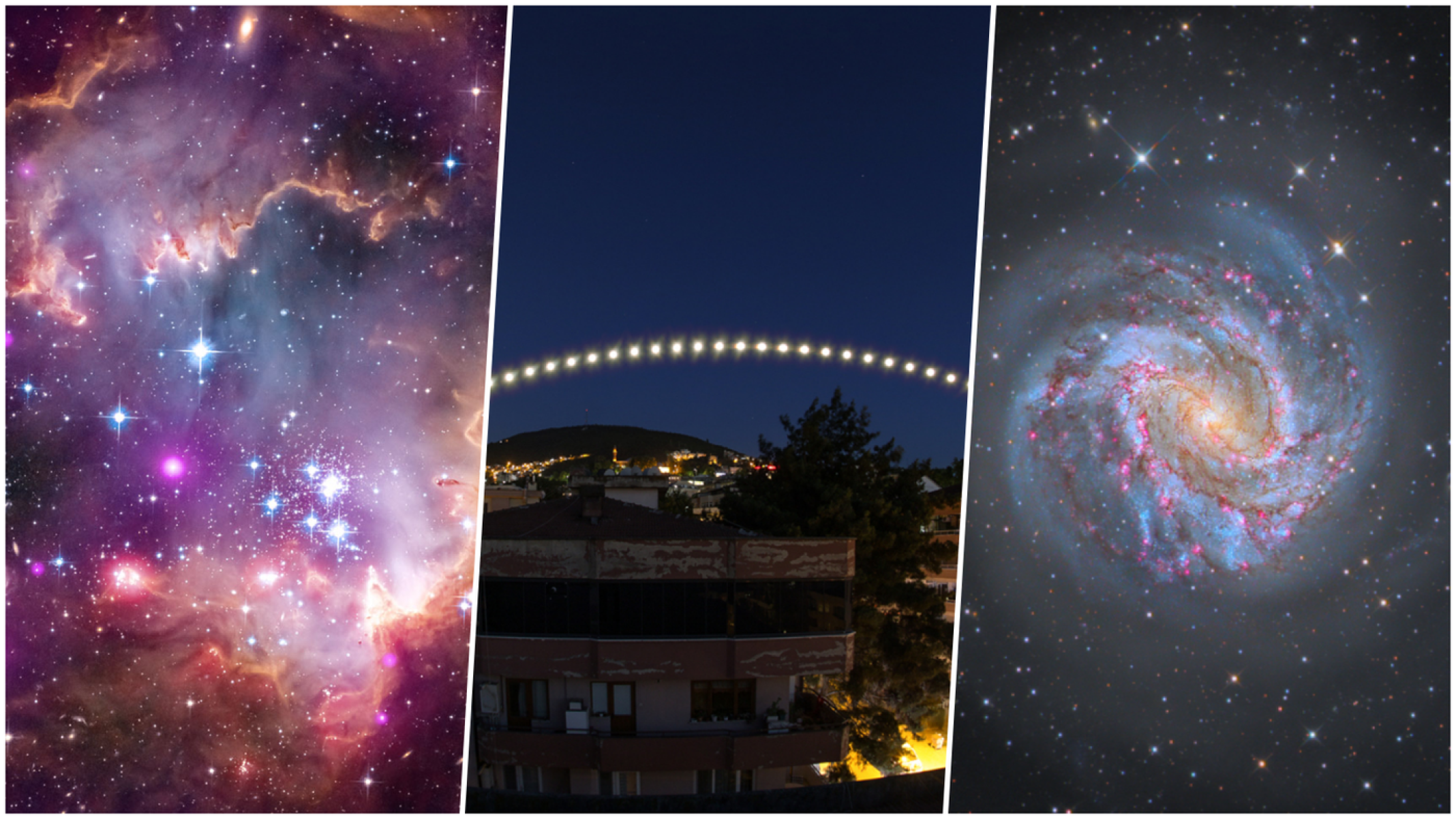 Destaques da NASA: nebulosa, Lua, galáxia e + nas fotos astronômicas da semana