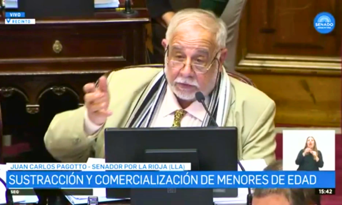 Senador argentino Juan Carlos Pagotto -  (crédito: Senado Argentino)