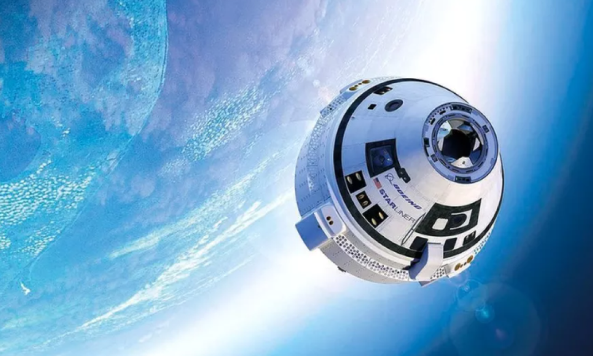 Astronautas est&atilde;o 'presos' no espa&ccedil;o, mas se dizem confiantes de voltar &agrave; Terra
 -  (crédito: Boeing)