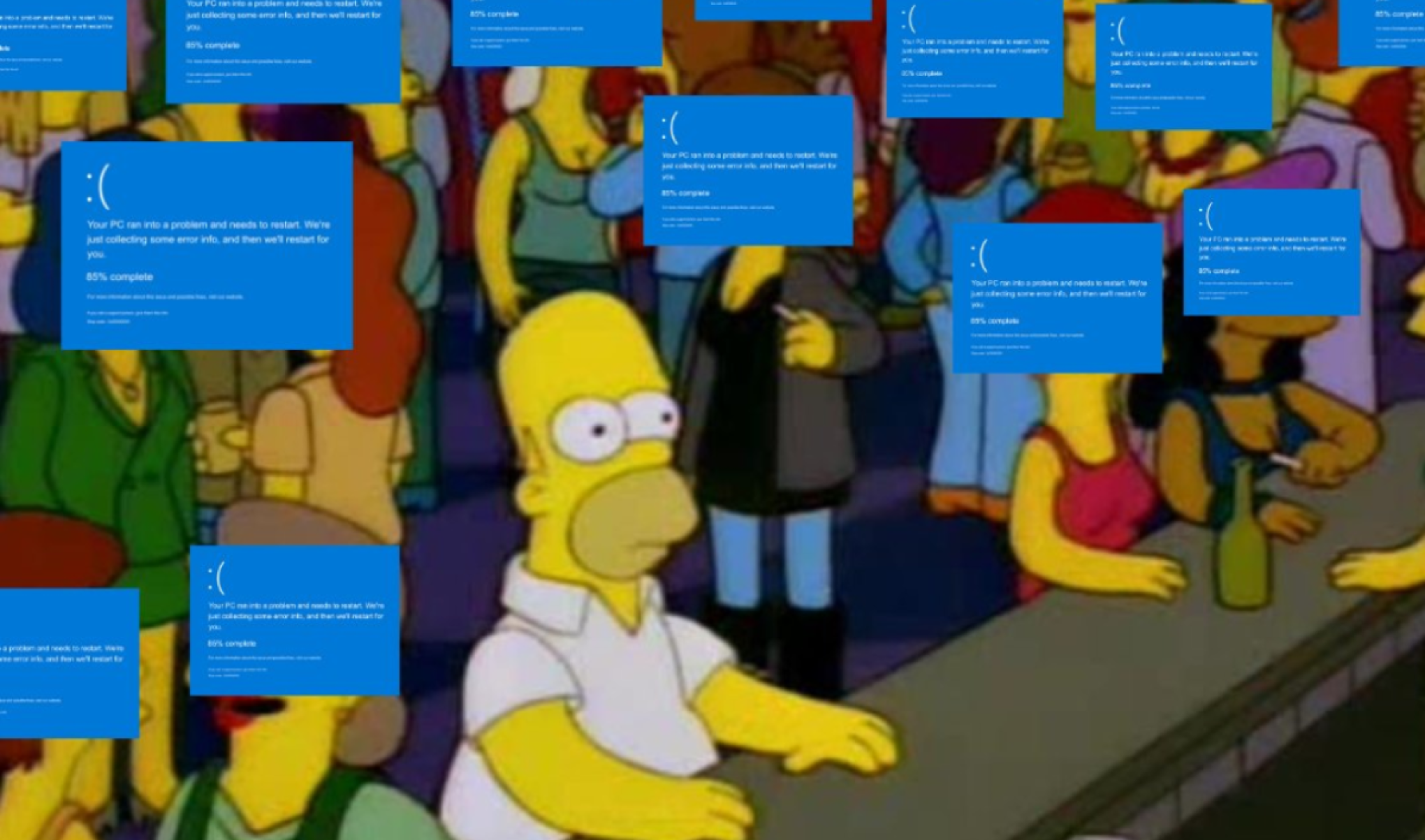 Apagão da Microsoft: redes sociais não perdoam e fazem memes com o Linux