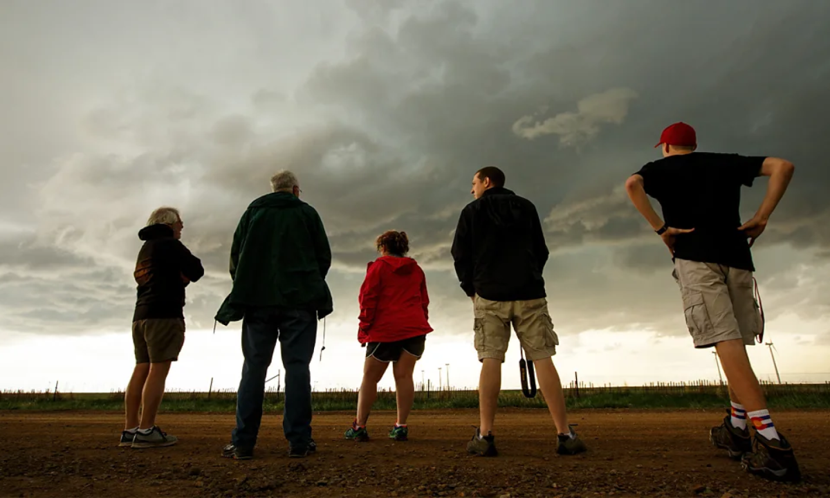 O motivo que leva algumas tempestades a criar violentos tornados e outras não ainda é um mistério da meteorologia -  (crédito: Getty Images)