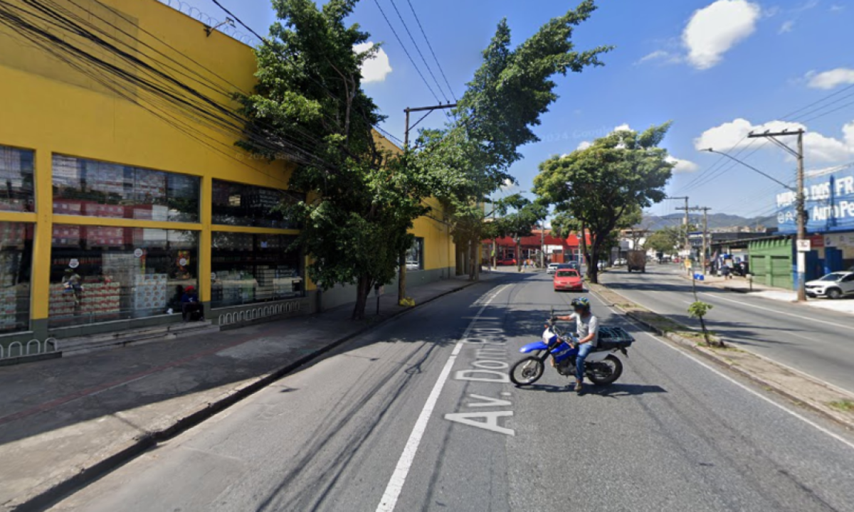 Supermercado onde suspeito tentou furtar dois fardos de cerveja -  (crédito: Google Street View/Reprodução)