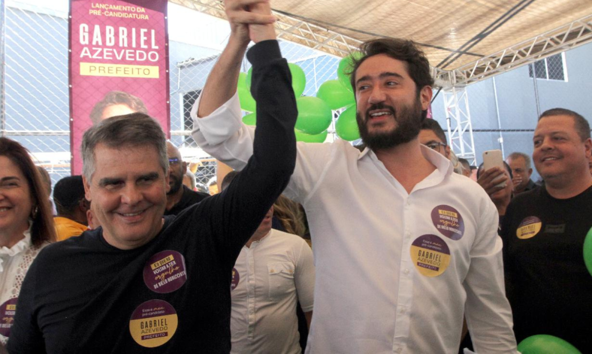 Gabriel Azevedo e Paulo Brant são pré-candidatos -  (crédito: Jair Amaral/EM/D.A Press)