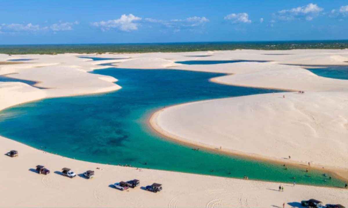 As principais cidades que dão acesso à região são Barreirinhas e Santo Amaro do Maranhão -  (crédito: guilhermespengler/Mtur)