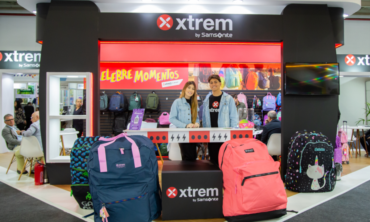 Xtrem by Samsonite participa da Feira Escolar 2024 em SP -  (crédito: DINO)