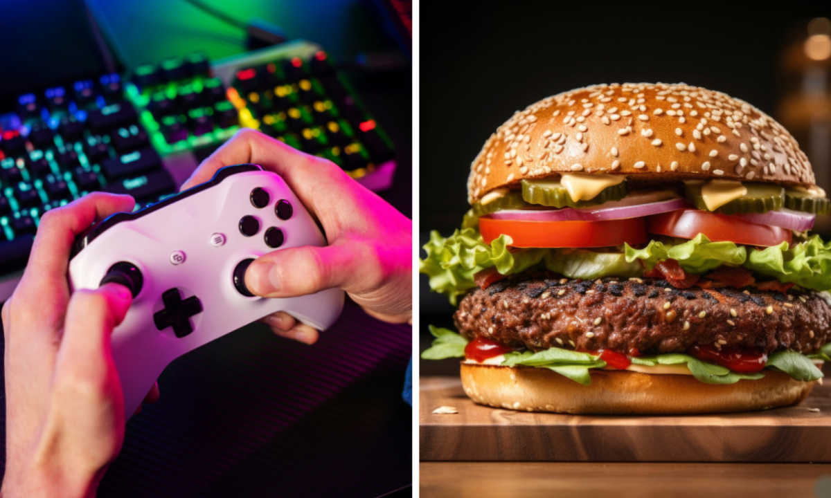 Gamers podem ganhar hamburguer de graça em promoção -  (crédito: FreePik)