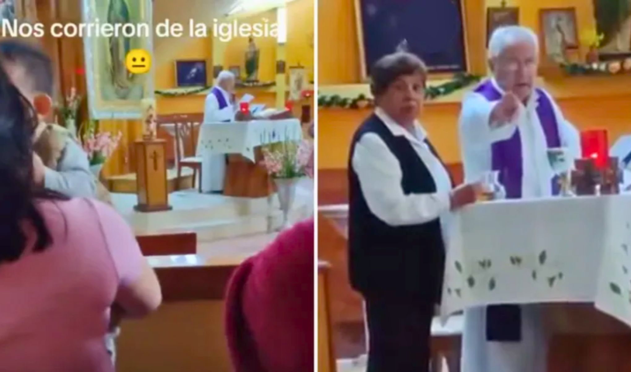 Padre expulsa casal de igreja por causa de choro de bebê durante missa