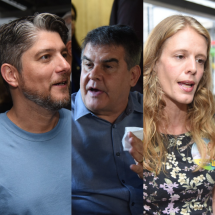 Debate na Alterosa: vices demonstram otimismo a candidatos em BH - Gladyston Rodrigues/EM/D.A. Press