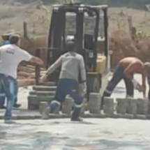 Motorista agride trabalhadores de obra em estrada de Minas; veja o vídeo - Imagem cedida ao Terra do Mandu.