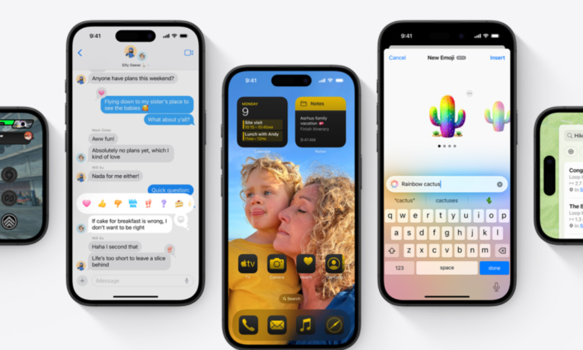Nova atualização do sistema da Apple é lançado nesta segunda-feira (16/9) -  (crédito: Reprodução/Apple)