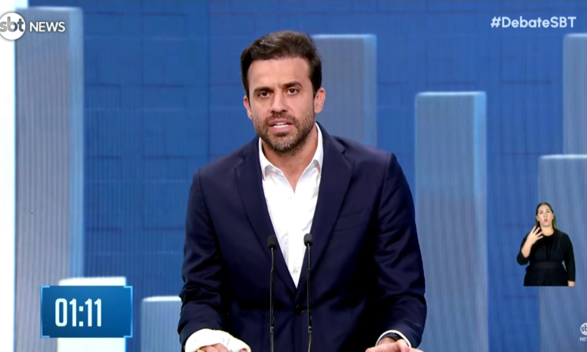 Pablo Mar&ccedil;al tamb&eacute;m afirma que a velocidade no indiciamento pode indicar rapidez na declara&ccedil;&atilde;o de sua inoc&ecirc;ncia -  (crédito: Reprodu&ccedil;&atilde;o/SBT)