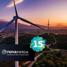 Nova Energia completa 15 anos no mercado livre de energia - DINO