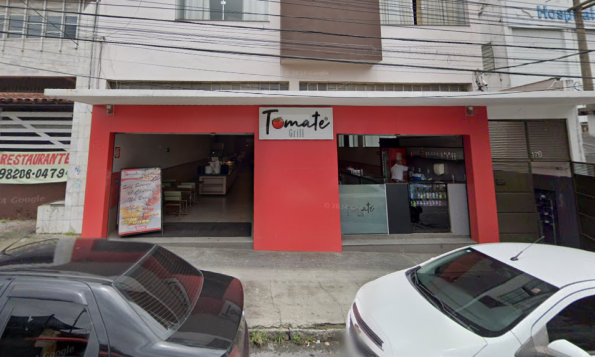 Fachada do restaurante onde o incêndio aconteceu  -  (crédito: Google Street View/Reprodução)