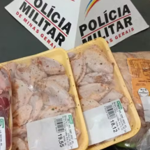 Mulher é presa por furtar carne e manter relação com menor de 14 anos - Divulga&ccedil;&atilde;o/PMMG