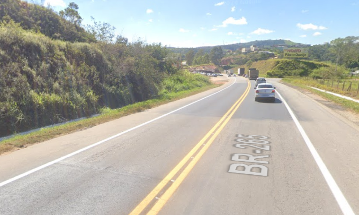 Regi&atilde;o onde o homem sofreu uma tentativa de execu&ccedil;&atilde;o em Barbacena -  (crédito: Reprodu&ccedil;&atilde;o / Google Street View)