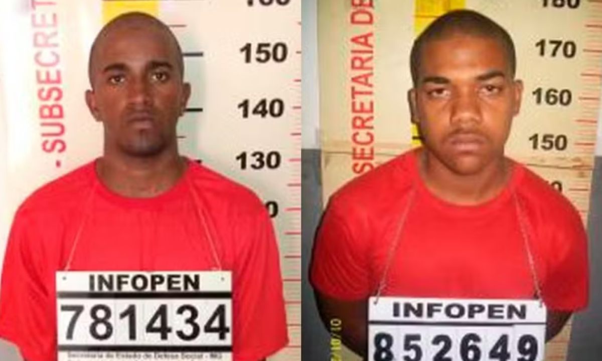 Dois fugitivos de presídio de JF são recapturados após tentarem assalto -  (crédito: Rede de Noticias)
