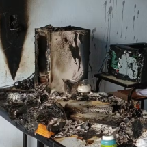 Adolescentes furtam e incendeiam CRAS em Pompéu - Reprodu&ccedil;&atilde;o / PMMG