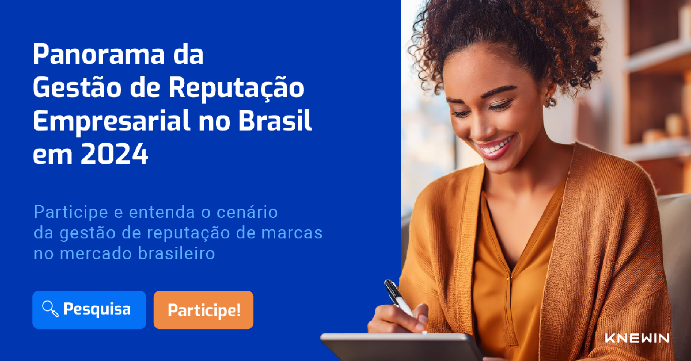 Knewin lança pesquisa sobre gestão de reputação empresarial -  (crédito: DINO)