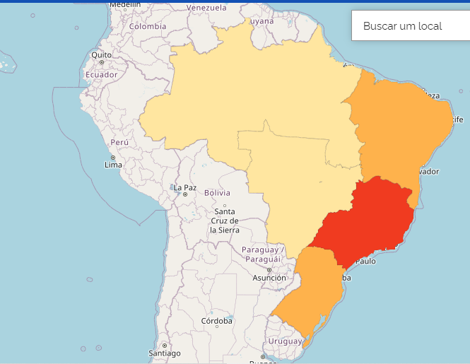 Três estados do Sudeste - São Paulo, Minas Gerais e Rio de Janeiro - concentram ao todo 39,9% da população brasileira