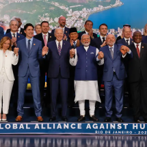 Corrida na praia e visita a cartões-postais: a passagem de líderes do G20 pelo Rio - Tânia Rêgo/Agência Brasil